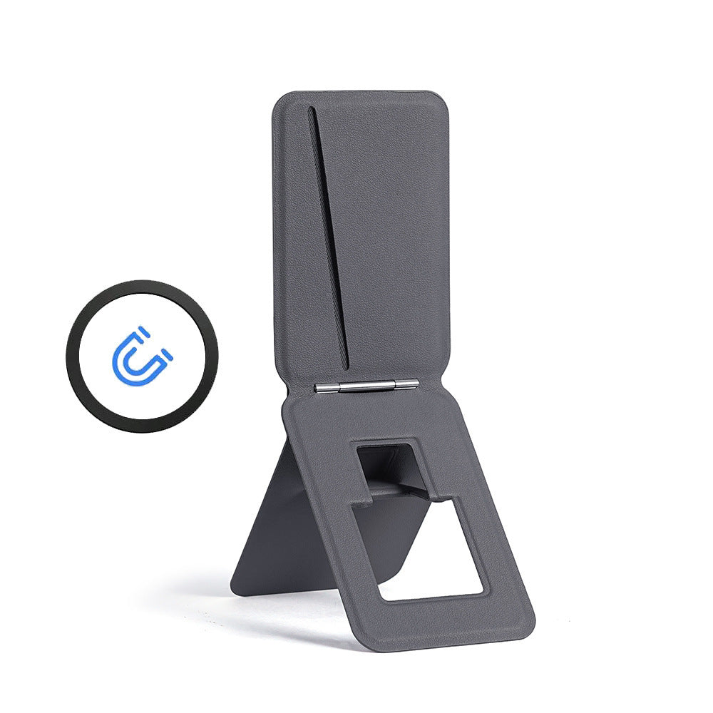 Magnetic phone holder card holder