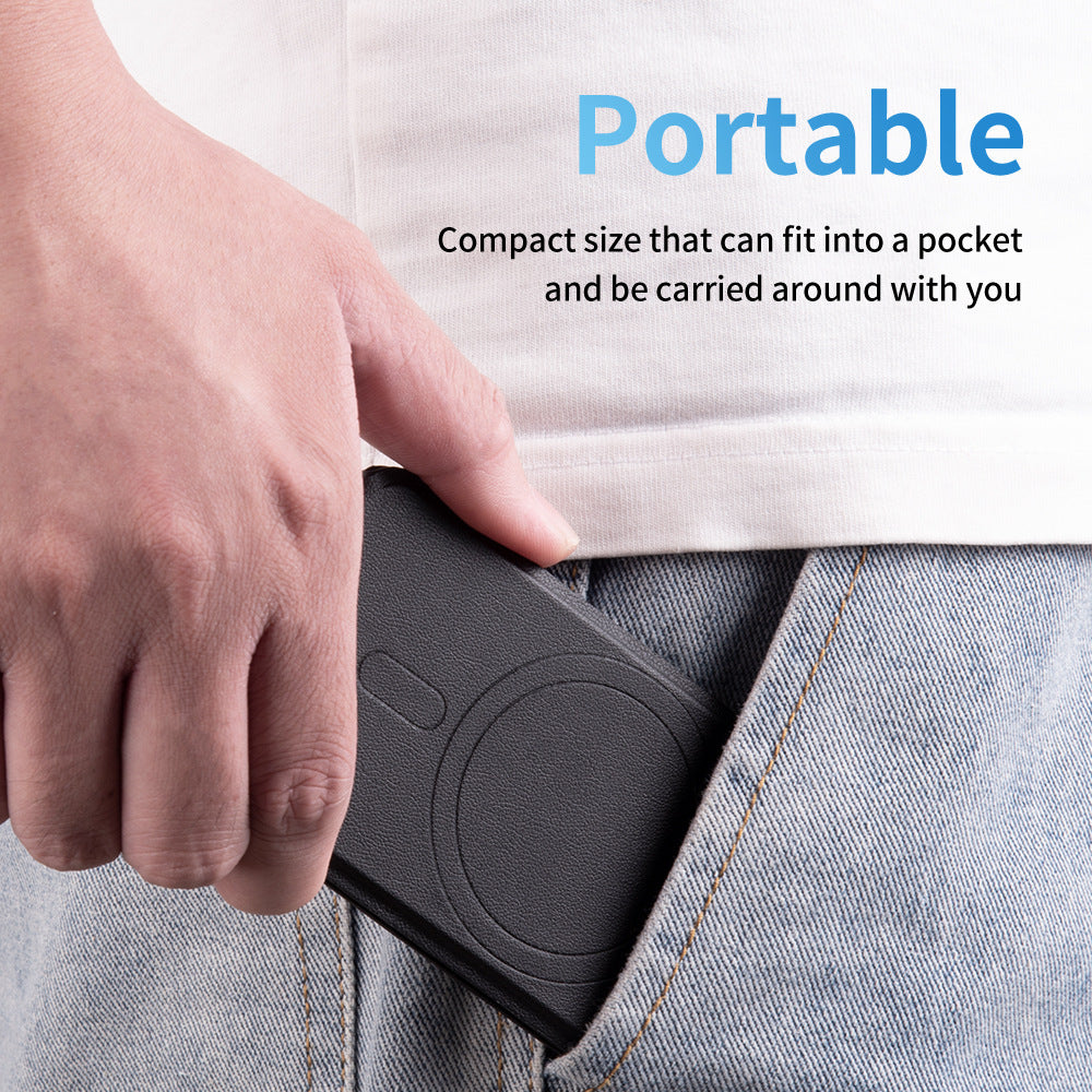 Magnetic phone holder card holder