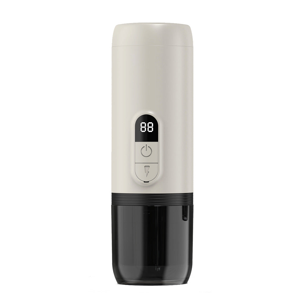 Heated small coffee machine, portable espresso machine