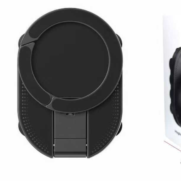 3-in-1 Suction Cup Magnetic Carabiner Phone Holder
