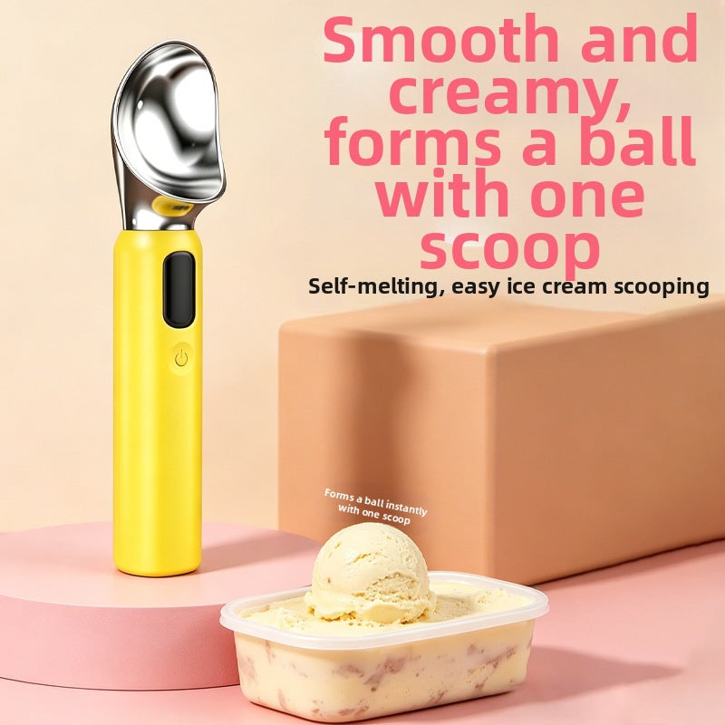 Electric Self-Heating Household Heating Ice Cream Spoon